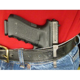 Clip ceinture Glock en acier pour port inside 