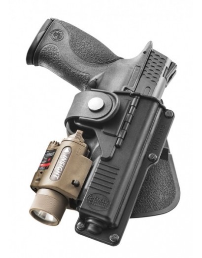 Paddle rotatif pour Glock 17/19 + lampe tactique