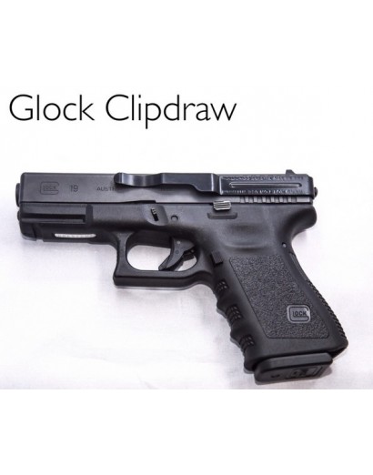 Clip ceinture Glock en acier pour port inside 