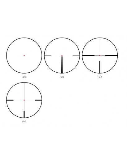 SCHMIDT & BENDER EXOS 1-8X24 - RAIL CONVEX