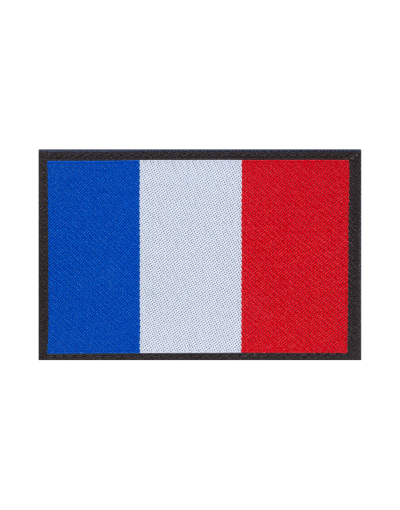 IDENTIFICATION FRANCE FLAG PATCH
