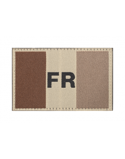 IDENTIFICATION FRANCE FLAG PATCH SABLE