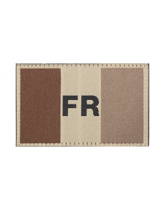 IDENTIFICATION FRANCE FLAG PATCH SABLE