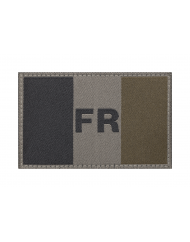 IDENTIFICATION FRANCE FLAG PATCH BASSE VISIBILITE