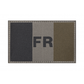 IDENTIFICATION FRANCE FLAG PATCH BASSE VISIBILITE