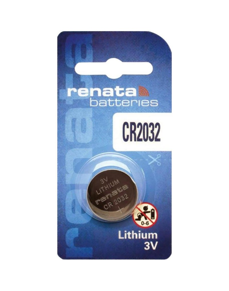 Pile Renata CR2032 lithium 3V 235 mAh Pile Renata CR2032 lithium 3V 235 mAh
