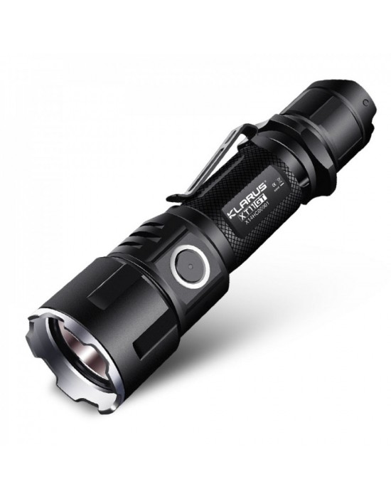 Lampe tactique Klarus rechargeable XT11GT LED - 2000 lumens
