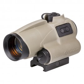 Viseur point rouge sightmark Wolverine 1x28 Full Size tan