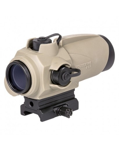 Viseur point rouge sightmark Wolverine 1x28 Full Size tan