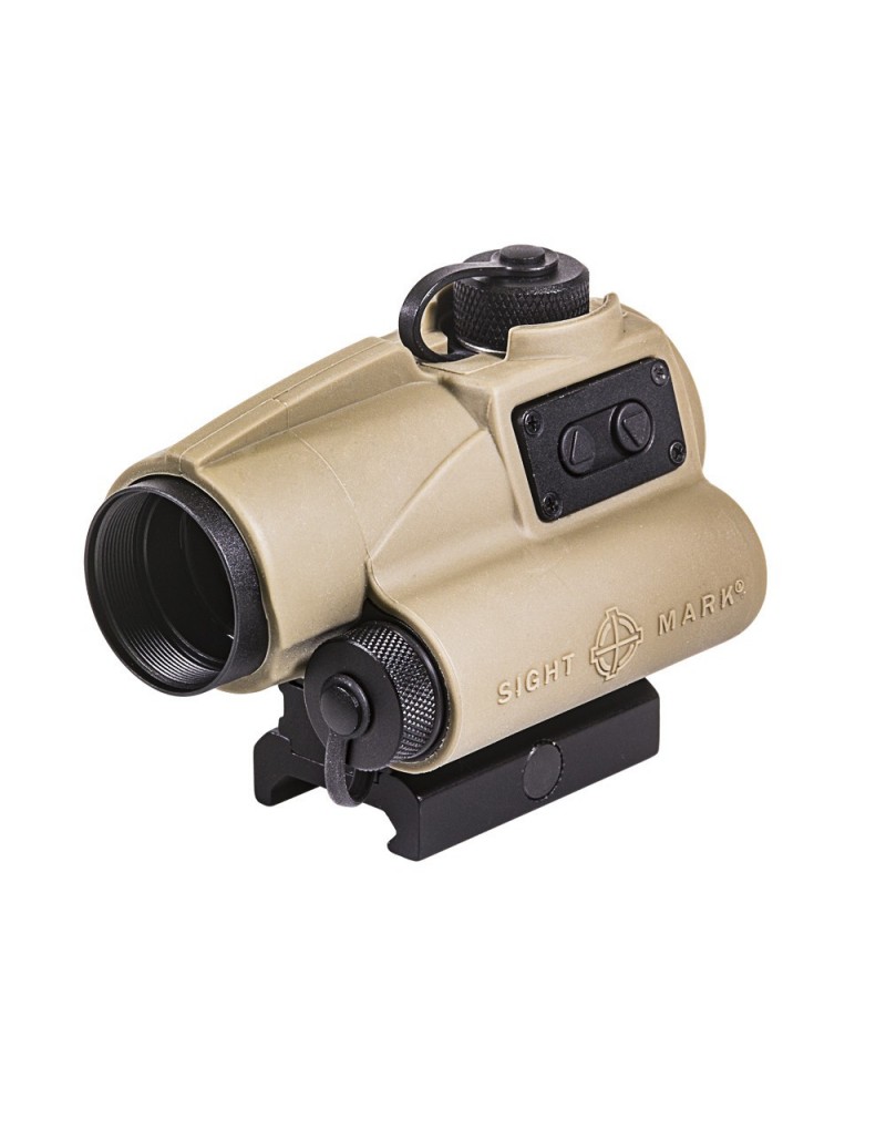 Viseur point rouge sightmark Wolverine 1x23 Compact Size tan