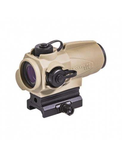 Viseur point rouge sightmark Wolverine 1x23 Compact Size tan