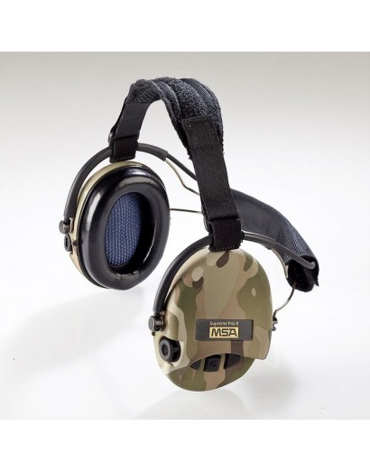 Casque MSA anti-bruit Suprême Pro-X serre-nuque cam 