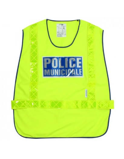 Chasuble Rétro-Réfléchissant Police Municipal