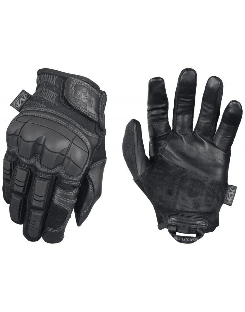 Gants Mechanix coqués Breacher noir equipement tactique defense