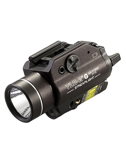 Lampe tactique TLR-8 SUB pour rail Picatinny 1913 STREAMLIGHT - Laser vert  - Conditions Extremes